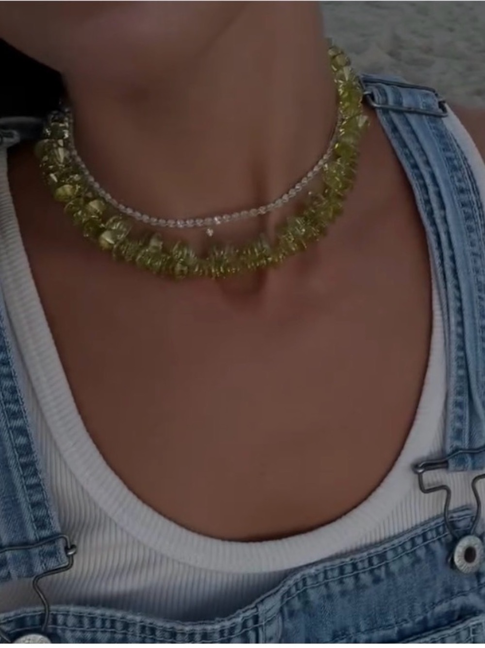 Roxanne Assoulin Crystal Cluster Necklace